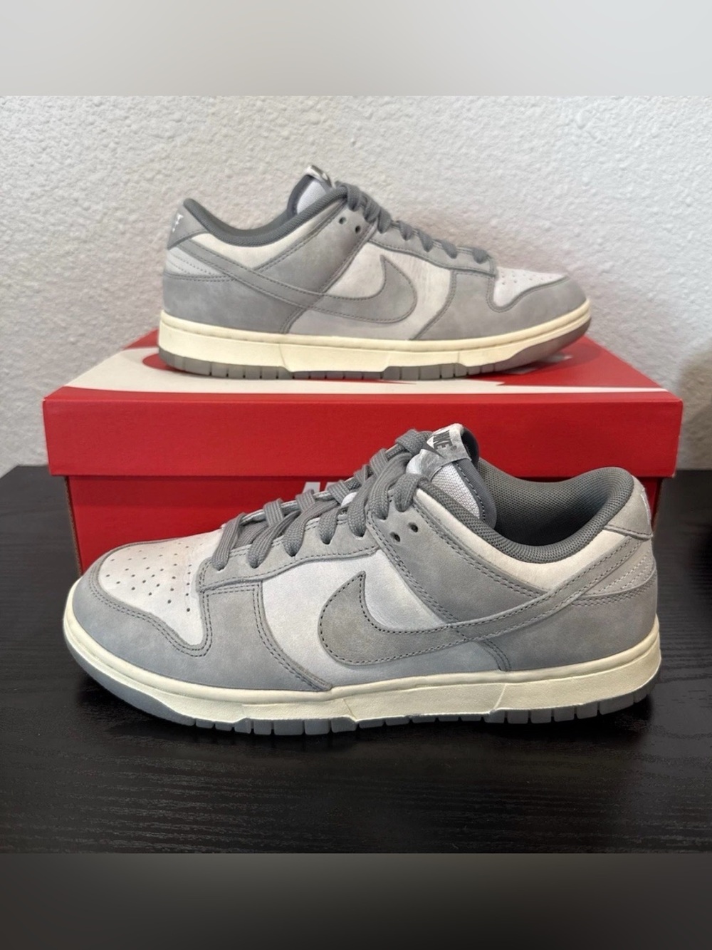 Nike Dunk Low Cool Grey/Football Grey Women's Size 9 Men's Size 7.5 with Box EUC